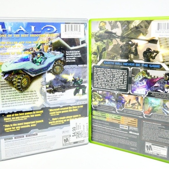 Halo Xbox Lot 1, 2, 3, 3 ODST, 4, Reach & 5 Guardians 7 Games Total - Picture 4 of 11